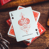 Smoke and Mirrors v8 Red Deluxe Playing Cards