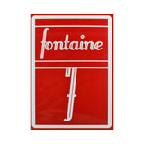Fontaine Cranberry Playing Cards