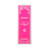 Bicycle Fragment Slice Pink Playing Cards
