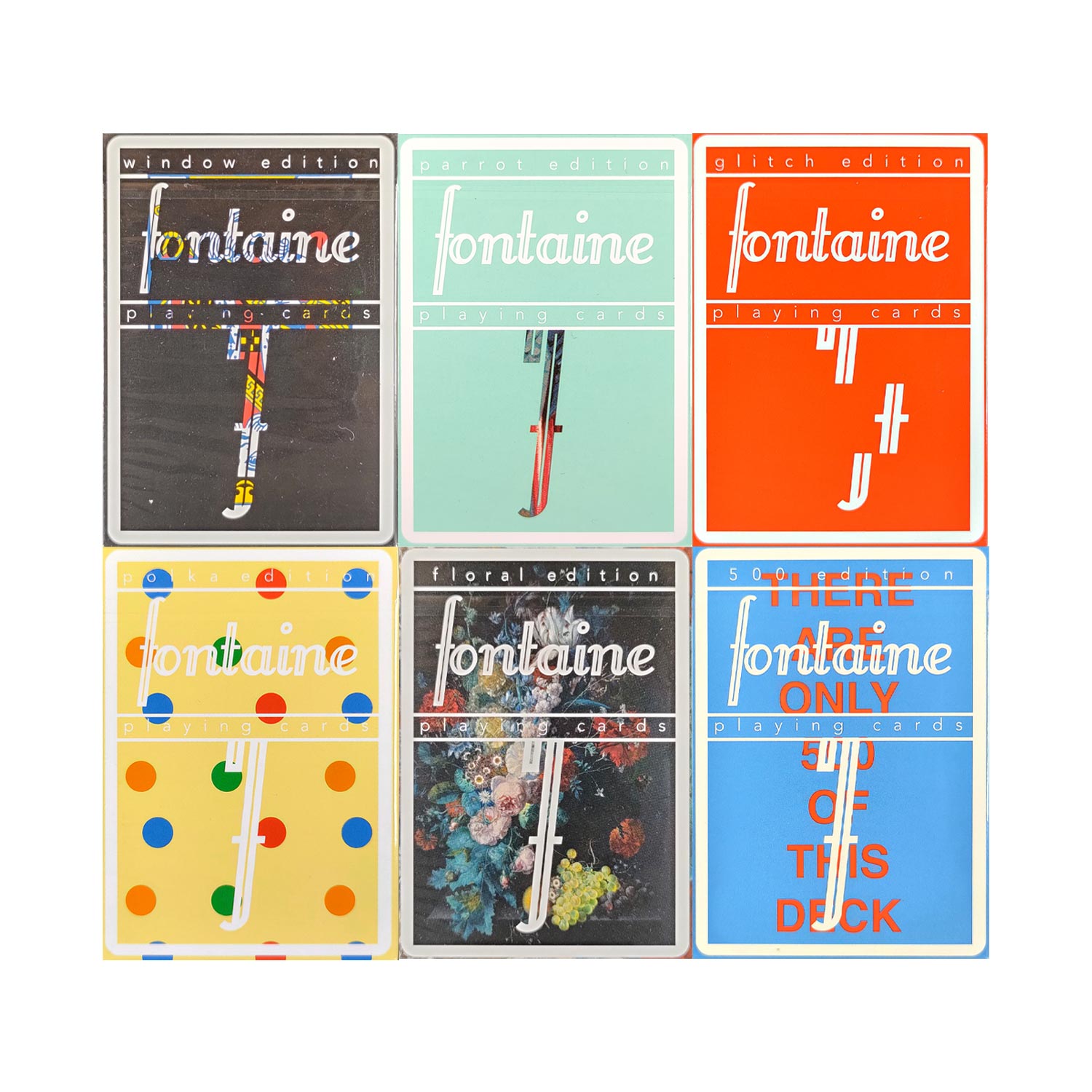 Fontaine Futures Set Playing Cards – RunIt Decks