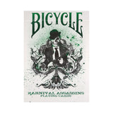 Bicycle Karnival Assassins Green Playing Cards