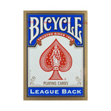 Bicycle League Back Blue Playing Cards