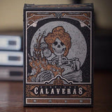 Calaveras Midnight Playing Cards