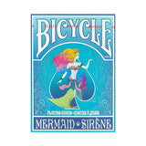 Bicycle Mermaid Blue Playing Cards