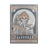 Calaveras Midnight Playing Cards