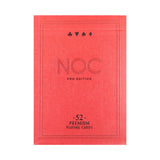 NOC Pro Burgundy Red (Marked) Playing Cards