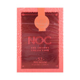 NOC Luxury Ruby Foil (Marked) Playing Cards
