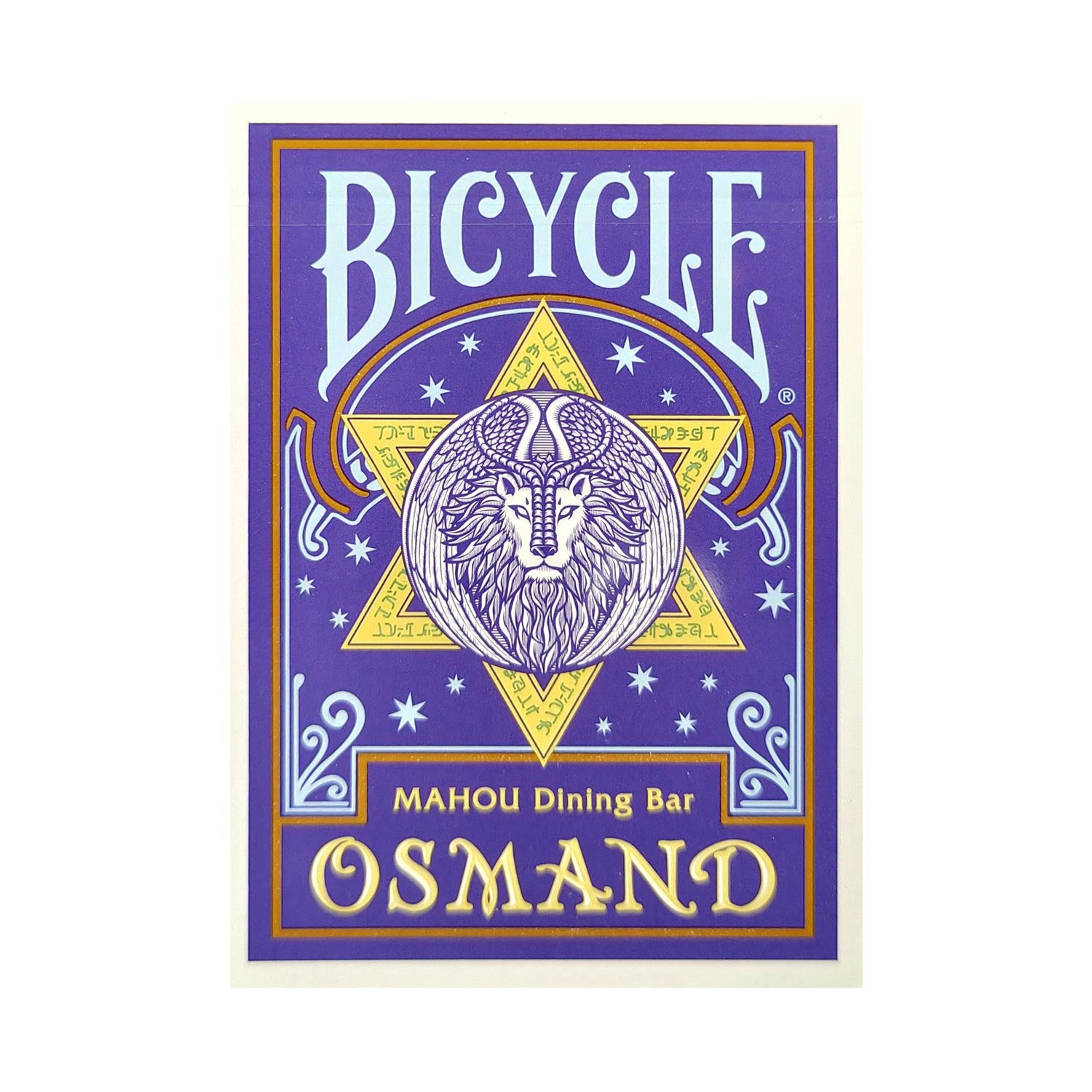 Bicycle Osmand Purple Playing Cards – RunIt Decks