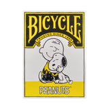 Bicycle Peanuts Yellow Playing Cards