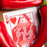 Gettin' Spicy Chili Peppers Playing Cards