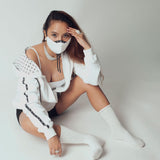 Holiday '21 Face Mask Special Edition White