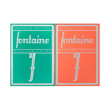 Fontaine Seafoam & Safety Set Playing Cards