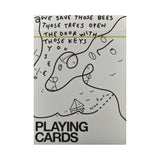 Shantell Martin White Playing Cards