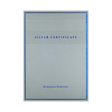 Federal 52 Silver Certificate Foiled Edition Playing Cards