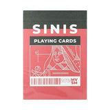 Sinis Raspberry Playing Cards