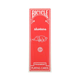 Bicycle Fragment Slice Red Playing Cards