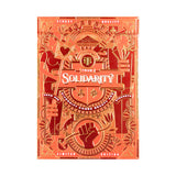 Solidarity Loving Red Playing Cards