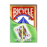Bicycle Split Deck Red Playing Cards