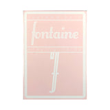 Fontaine Supreme Back Pink Playing Cards