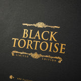 Black Tortoise Black Gold Box Set Playing Cards