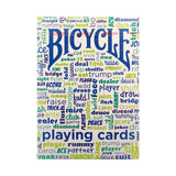Bicycle Table Talk Blue Playing Cards