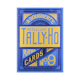 Tally-Ho MetalLuxe Circle Back Blue Playing Cards