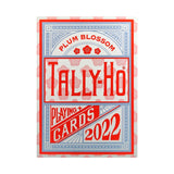 Tally-Ho Plum Blossom Circle Back Playing Cards