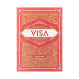 VISA Red Playing Cards