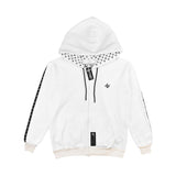 Holiday '21 Zipper Hoodie White