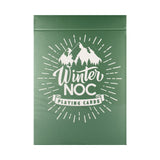 NOC Winter Survival Green Playing Cards