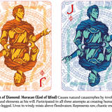 Maya Sun and Moon Standard Gift Set Playing Cards