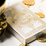 Aurelian White Playing Cards