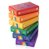 DKNG Rainbow Wheels Yellow Playing Cards