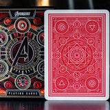Avengers Red Playing Cards