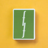 Fontaine Supreme Back Green Playing Cards