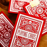 DKNG Red Wheels Playing Cards