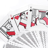 Views Red Playing Cards
